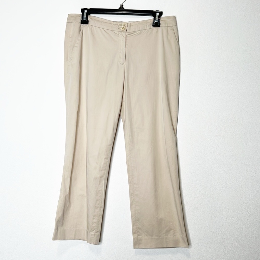 Etro Beige Cropped Pants View 4
